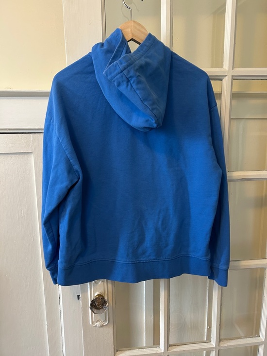 Calvin Klein Bright Blue Logo Pullover Hoodie, fits like a MEDIUM - Picture 6 of 6